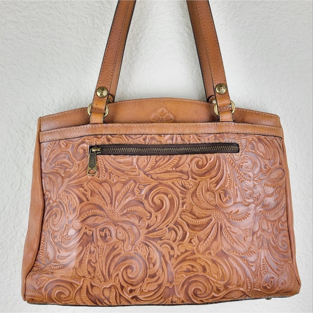 Patricia Nash Burnished Tooled Tote